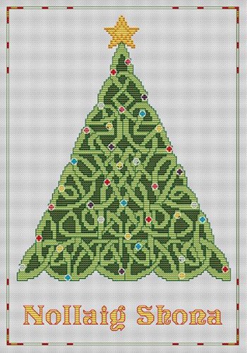 (image for) Irish Christmas Knot Tree